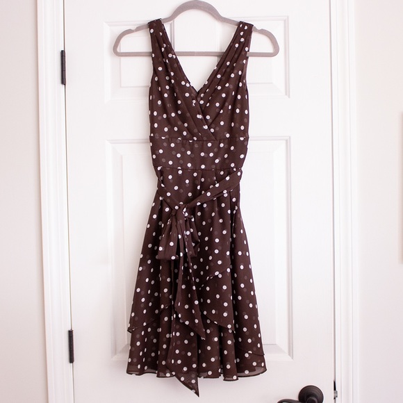 White House Black Market Dresses & Skirts - White House Black Market Polka Dot Dress
